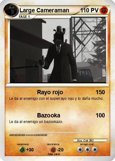 Pokemon Large Cameraman