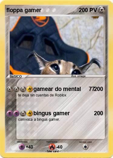 Pokemon floppa gamer