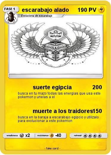 Pokemon escarabajo alado