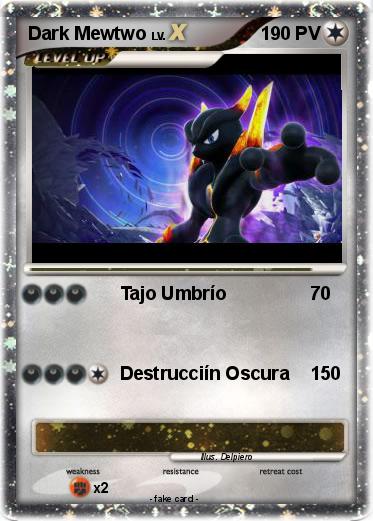 Pokemon Dark Mewtwo
