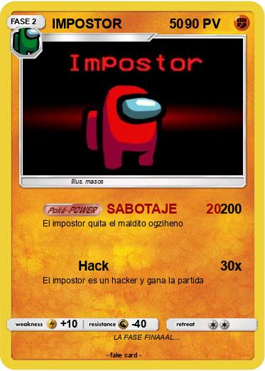 Pokemon IMPOSTOR             50