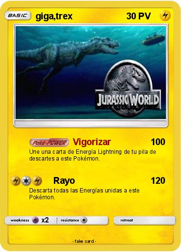 Pokemon giga,trex