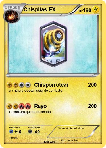 Pokemon Chispitas EX