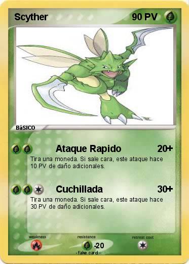 Pokemon Scyther