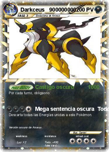 Pokemon Darkceus   900000000