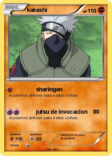 Pokemon kakashi