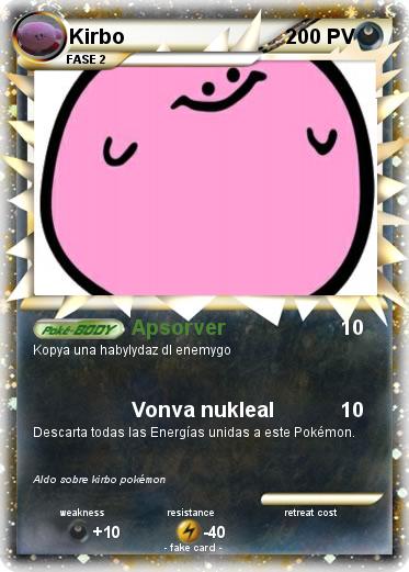 Pokemon Kirbo