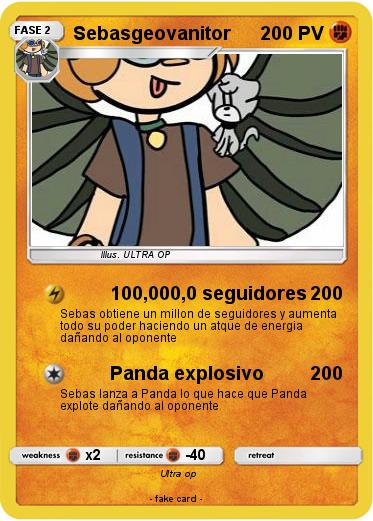 Pokemon Sebasgeovanitor