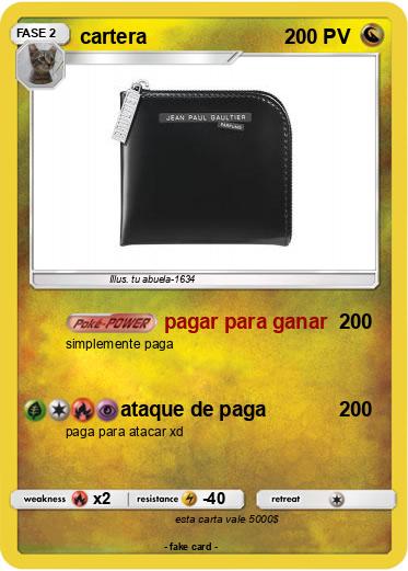 Pokemon cartera