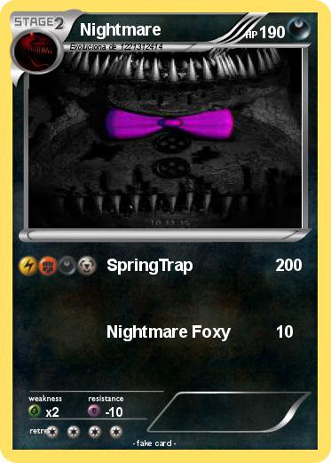 Pokemon Nightmare