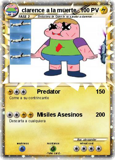 Pokemon clarence a la muerte