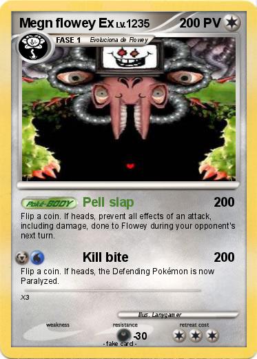 Pokemon Megn flowey Ex