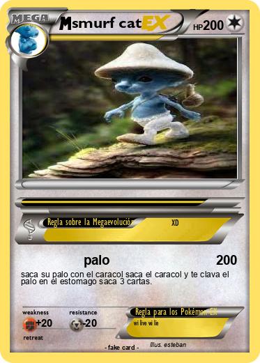 Pokemon smurf cat