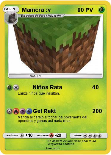 Pokemon Maincra :v
