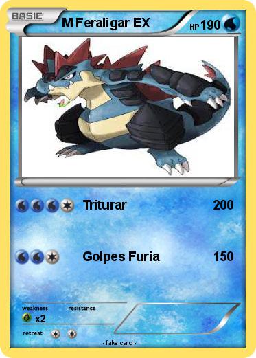 Pokemon M Feraligar EX