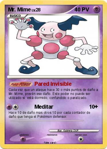 Pokemon Mr. Mime
