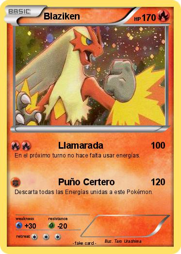 Pokemon Blaziken