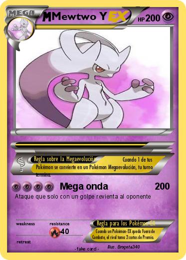 Pokemon Mewtwo Y