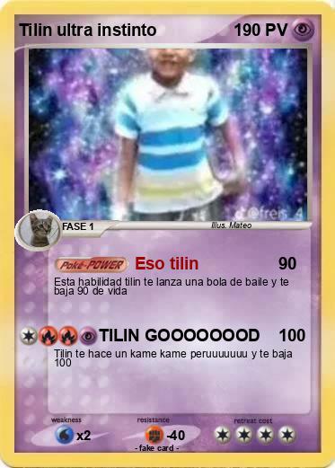 Pokemon Tilin ultra instinto
