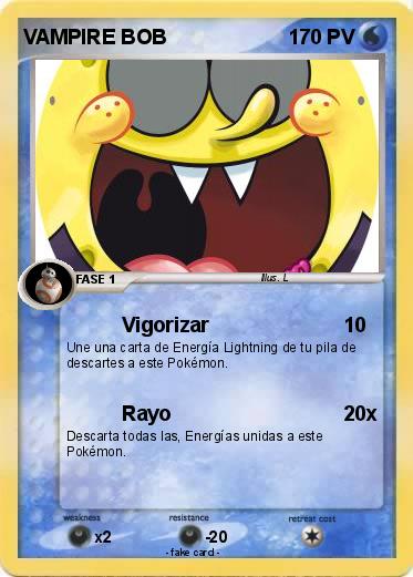 Pokemon VAMPIRE BOB