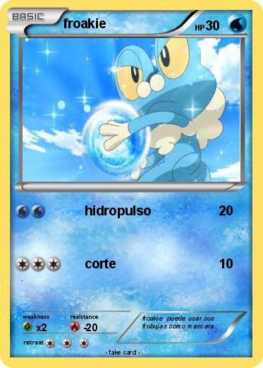 Pokemon froakie