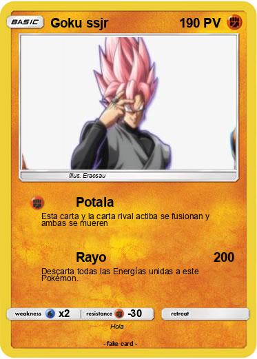 Pokemon Goku ssjr