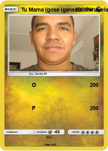 Pokemon Tu Mama (gose iganssio blenzuela)