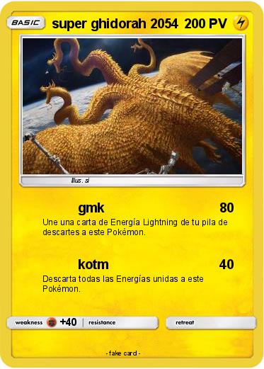 Pokemon super ghidorah 2054