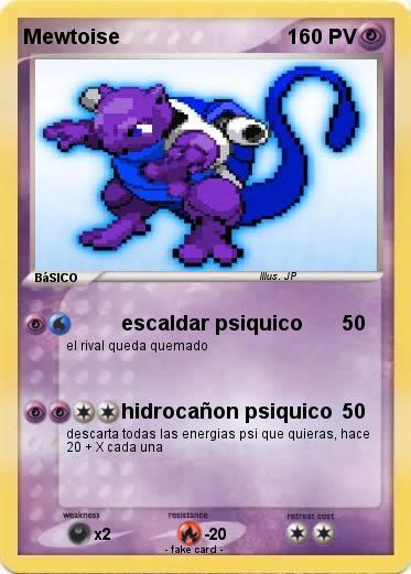 Pokemon Mewtoise