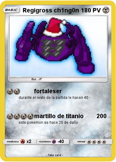 Pokemon Regigross ch1ng0n