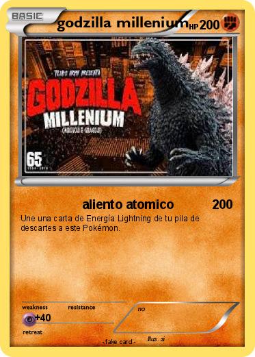 Pokemon godzilla millenium