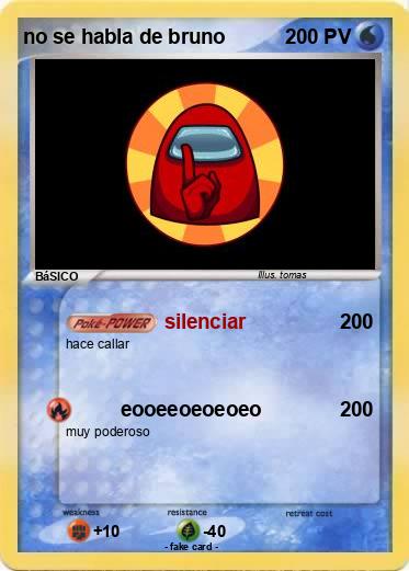 Pokemon no se habla de bruno