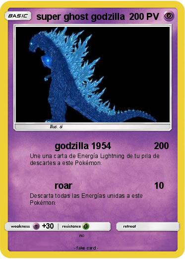 Pokemon super ghost godzilla