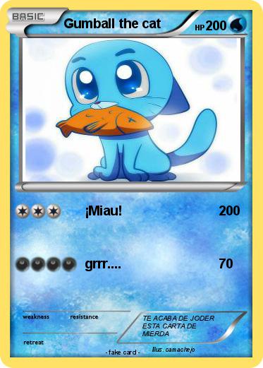 Pokemon Gumball the cat