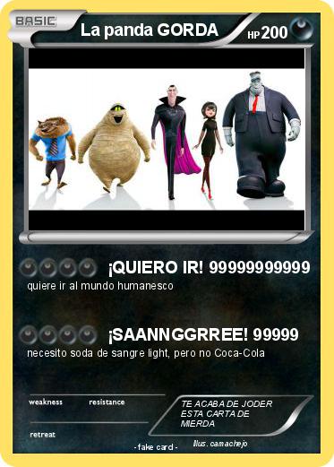 Pokemon La panda GORDA