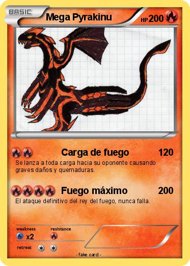 Pokemon Mega Pyrakinu
