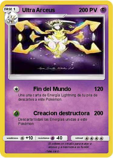 Pokemon Ultra Arceus