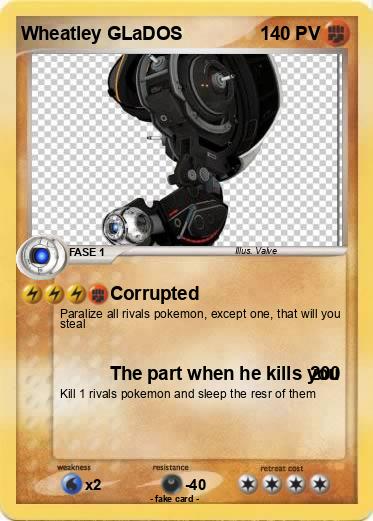 Pokemon Wheatley GLaDOS