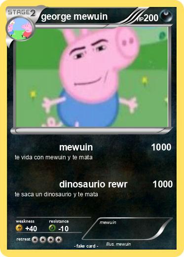 Pokemon george mewuin