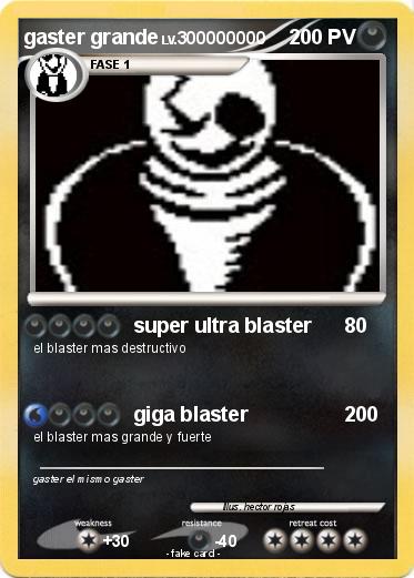 Pokemon gaster grande