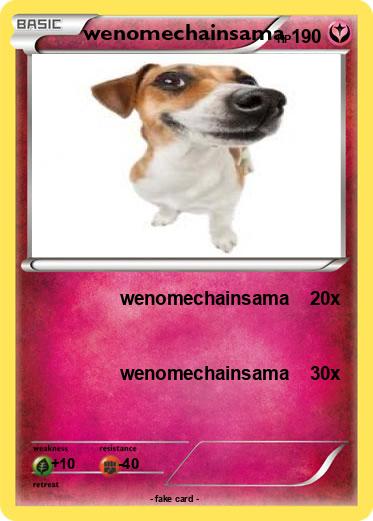 Pokemon wenomechainsama