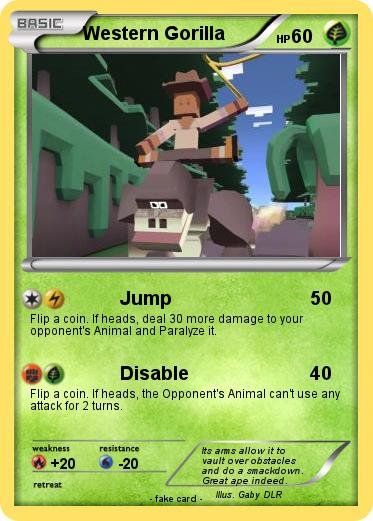 Pokemon Western Gorilla