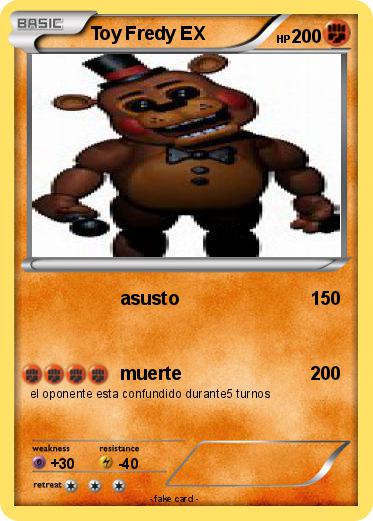 Pokemon Toy Fredy EX