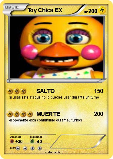 Pokemon Toy Chica EX