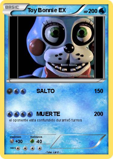 Pokemon Toy Bonnie EX