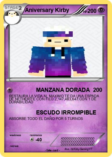 Pokemon Aniversary Kirby