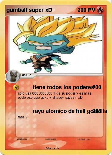 Pokemon gumball super xD