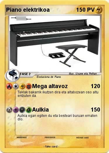 Pokemon Piano elektrikoa