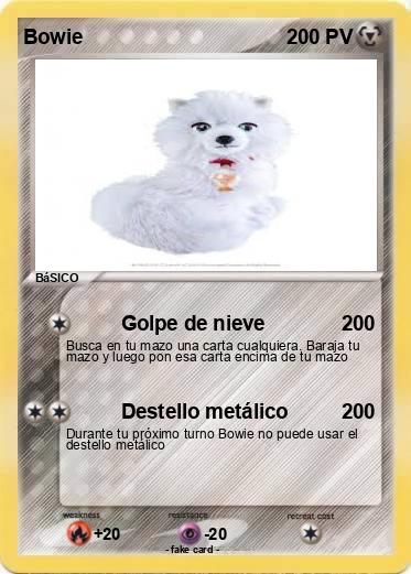 Pokemon Bowie