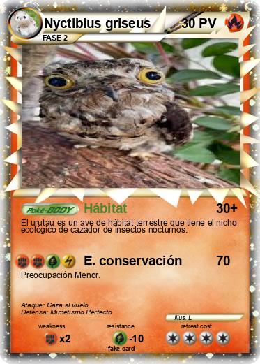 Pokemon Nyctibius griseus